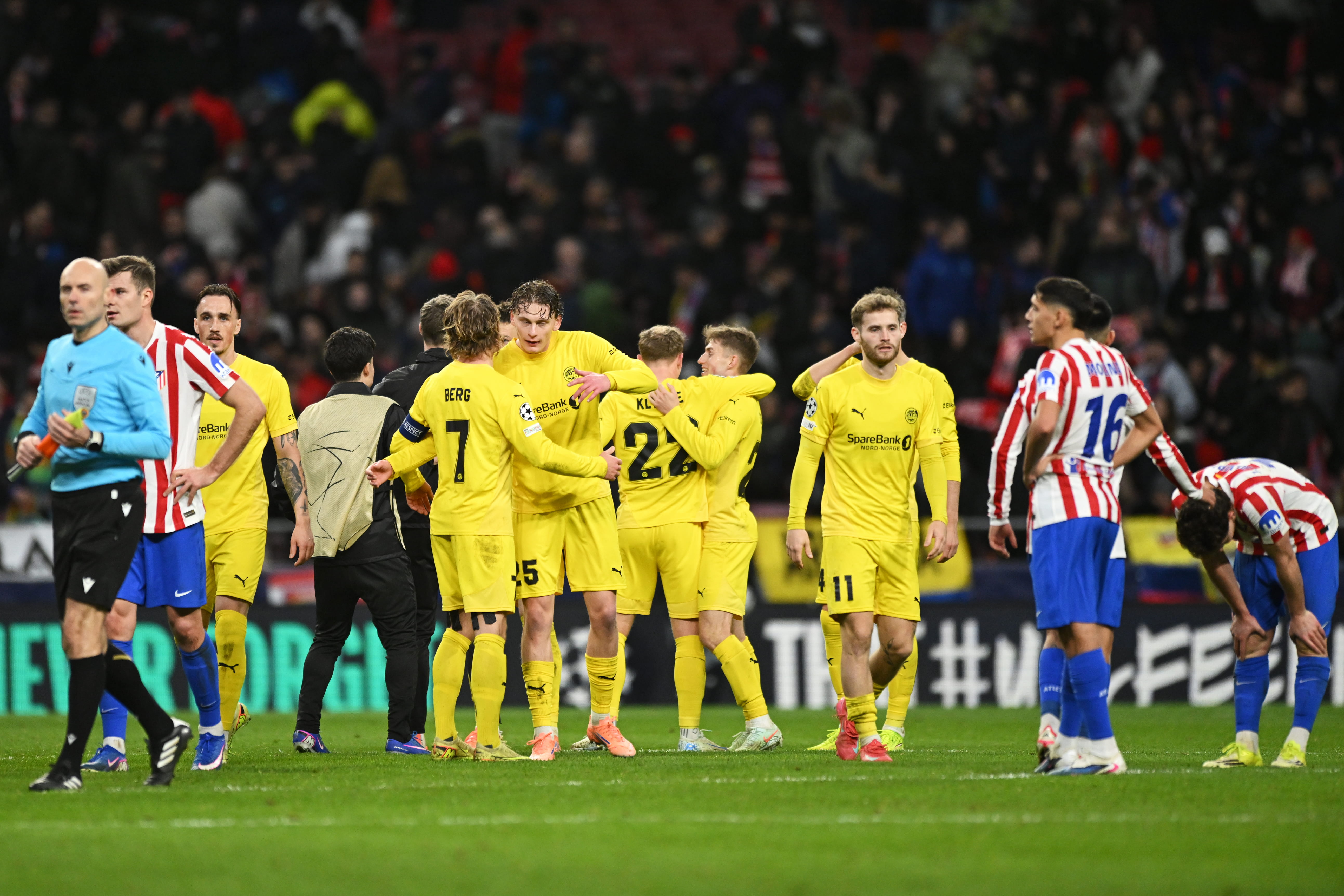Atletico Madrid end league phase on sour note as Bodo/Glimt seal memorable win