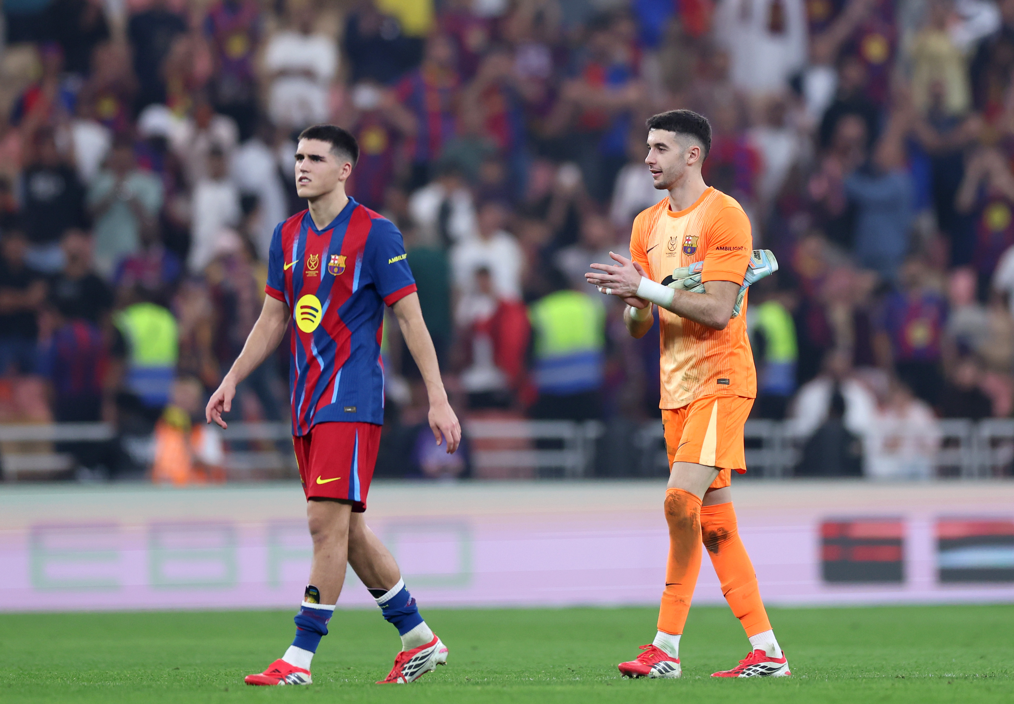 Barcelona players react to Spanish Supercup semi-final victory – “Everyone wants a Clasico final”
