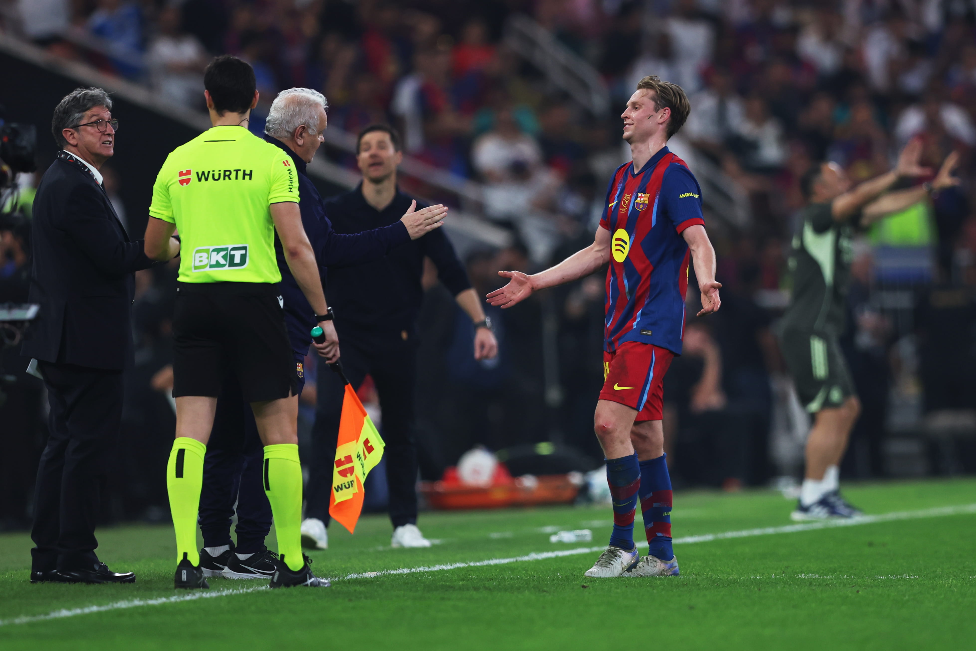 Barcelona star avoids La Liga ban after red card in Spanish Supercup final