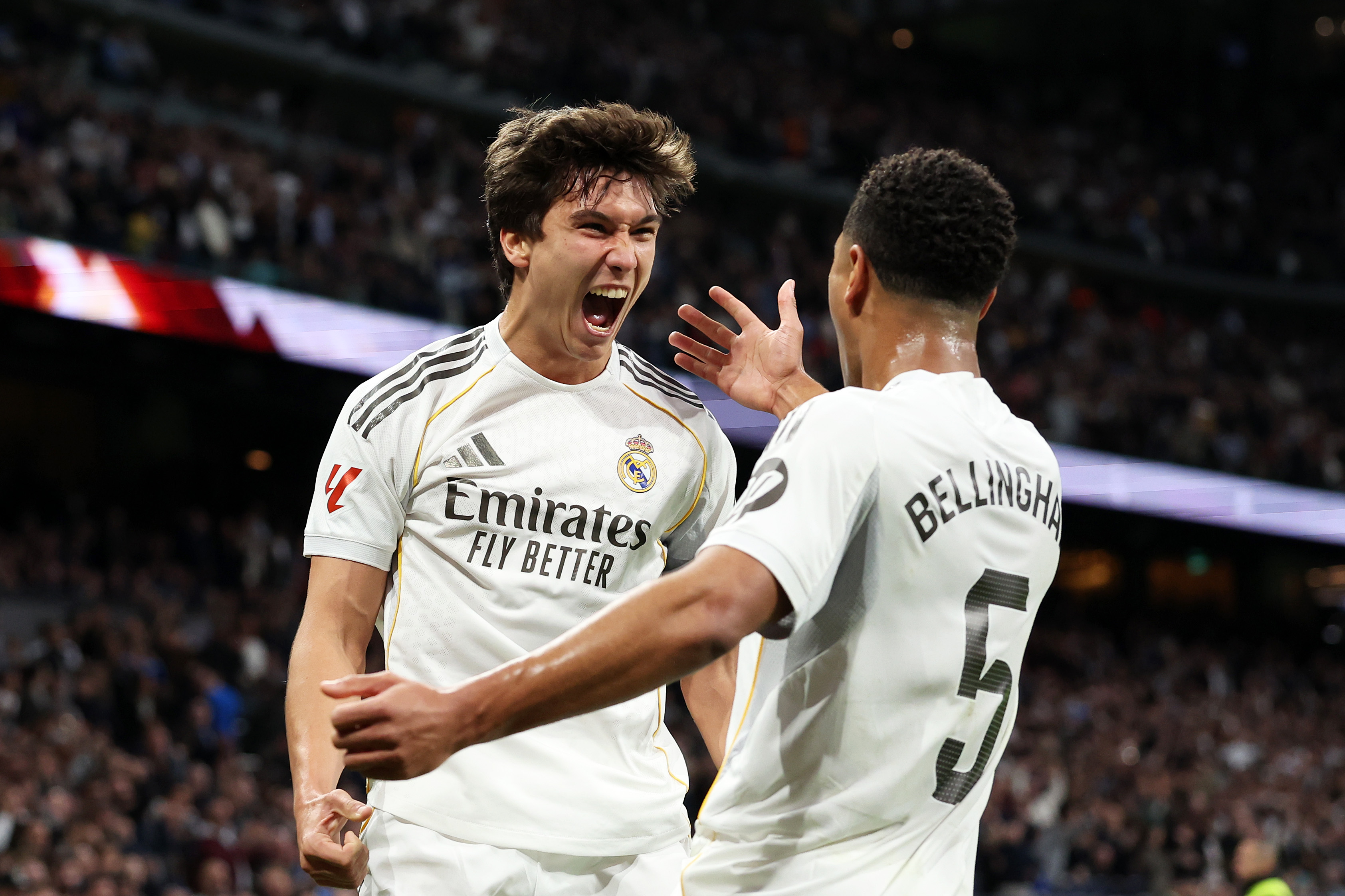 Gonzalo Garcia inspires Real Madrid to thumping victory in first match of 2026