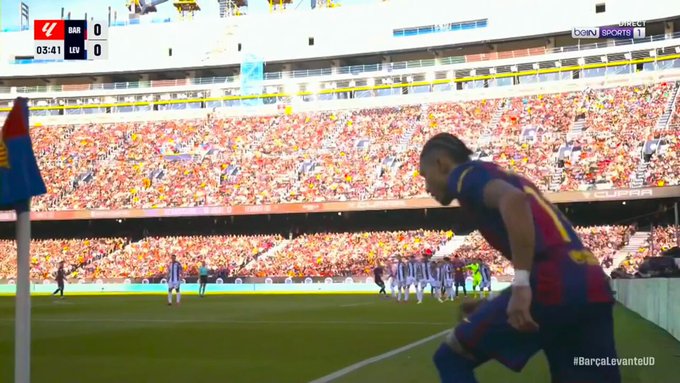 WATCH: Marc Bernal scores inside four minutes as Barcelona lead Levante