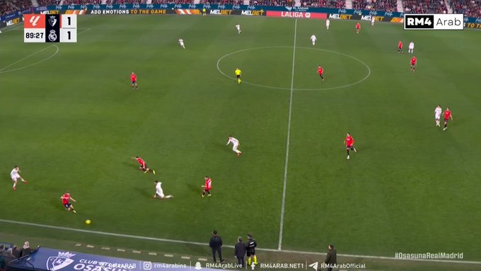 WATCH: Real Madrid heading for first La Liga defeat of 2026 as Osasuna score for 2-1 in 90th minute