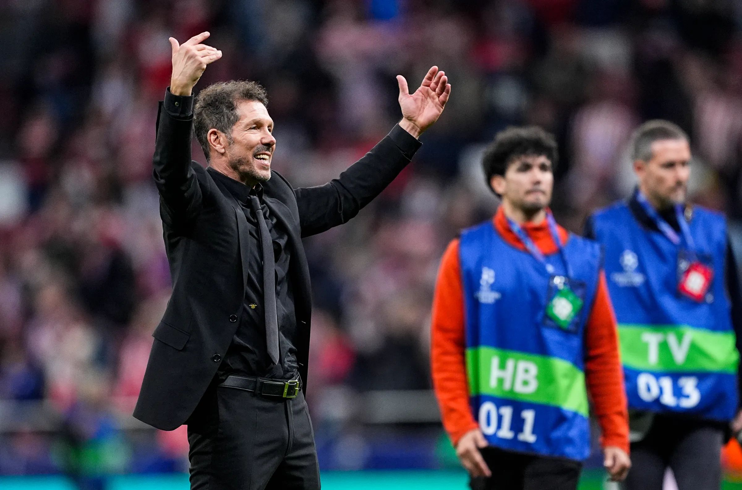 Diego Simeone reveals stinging question he asked Atletico Madrid players at half-time in Brugge win