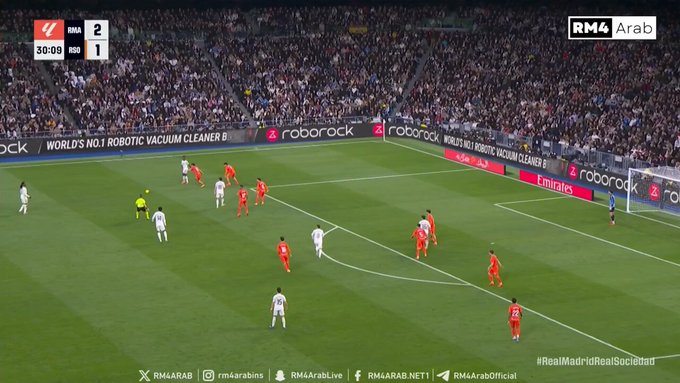 WATCH: Fede Valverde gives Real Madrid two-goal cushion against Real Sociedad