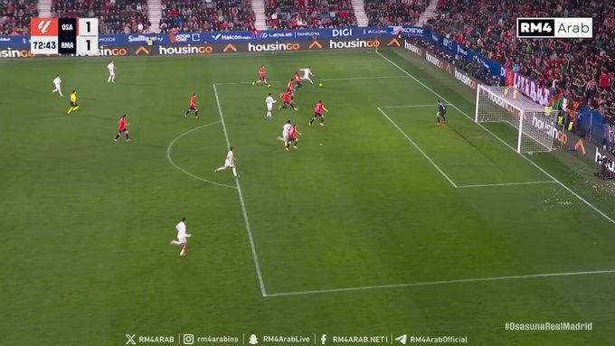 WATCH: Vinicius Junior brings Real Madrid level against Osasuna