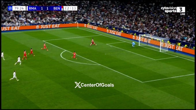 WATCH: Vinicius Junior scores to put Real Madrid on the brink of Champions League progression