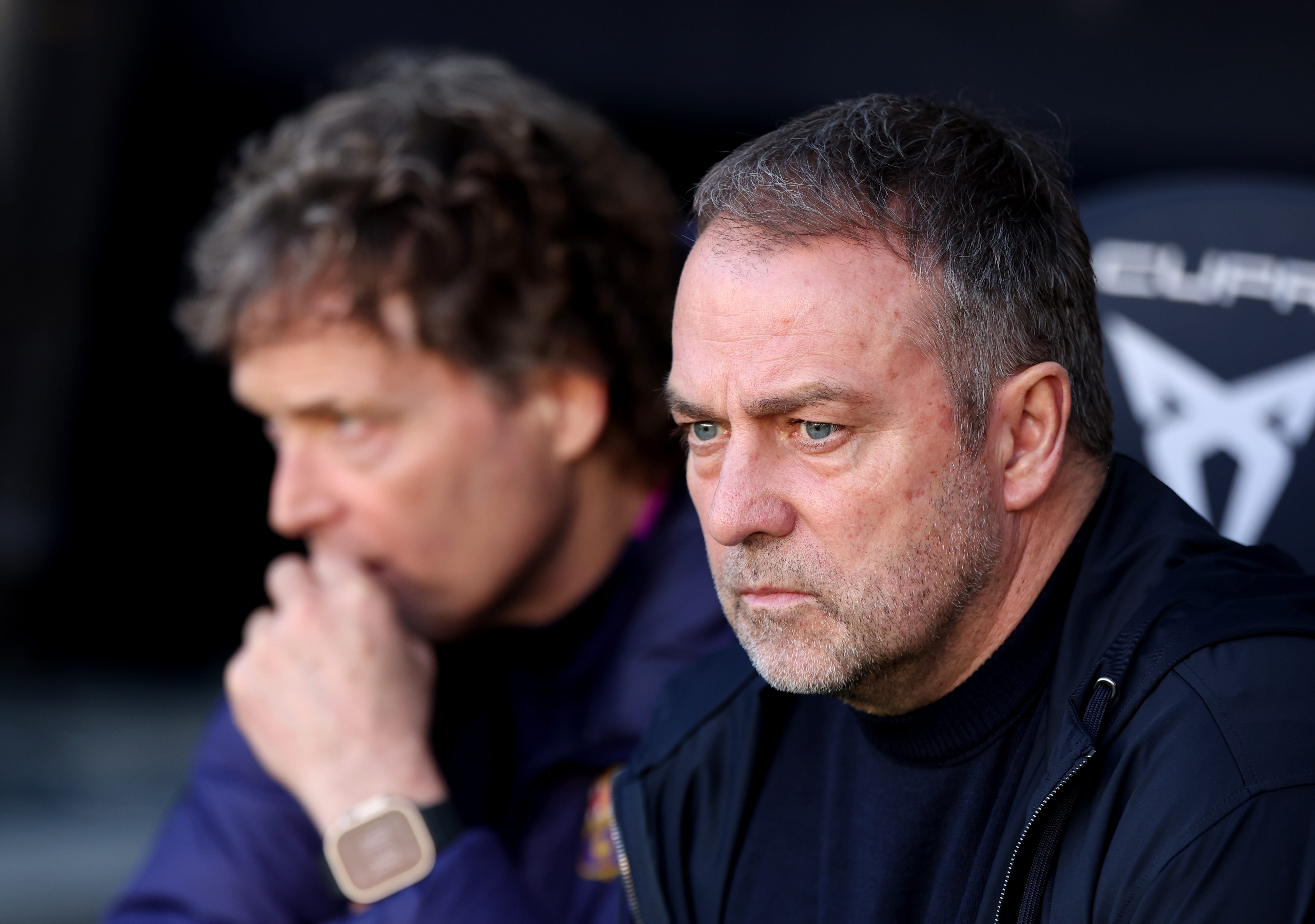 Barcelona manager Hansi Flick bemoans referee decisions during Mallorca victory