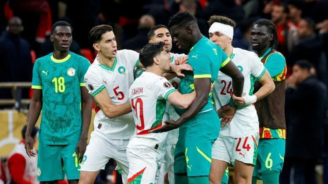 Pathe Ciss and Brahim Diaz react as Senegal lodge appeal over Morocco AFCON award