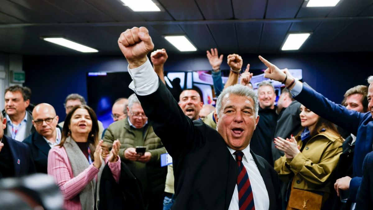 Barcelona: Laporta vows new golden era after landslide election