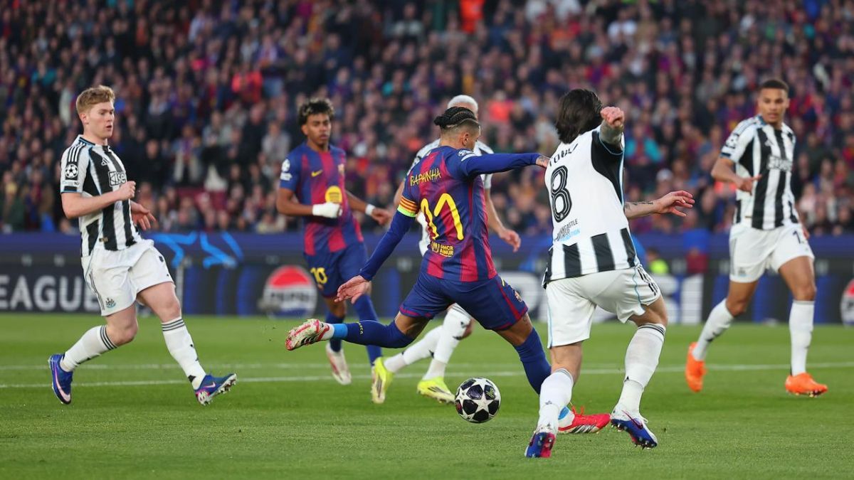 Barcelona blitz Newcastle United to reach Champions League quarter-finals after nine-goal stormer