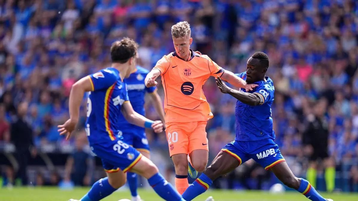 Barcelona move within sight of La Liga title after trip to the dentist in Getafe