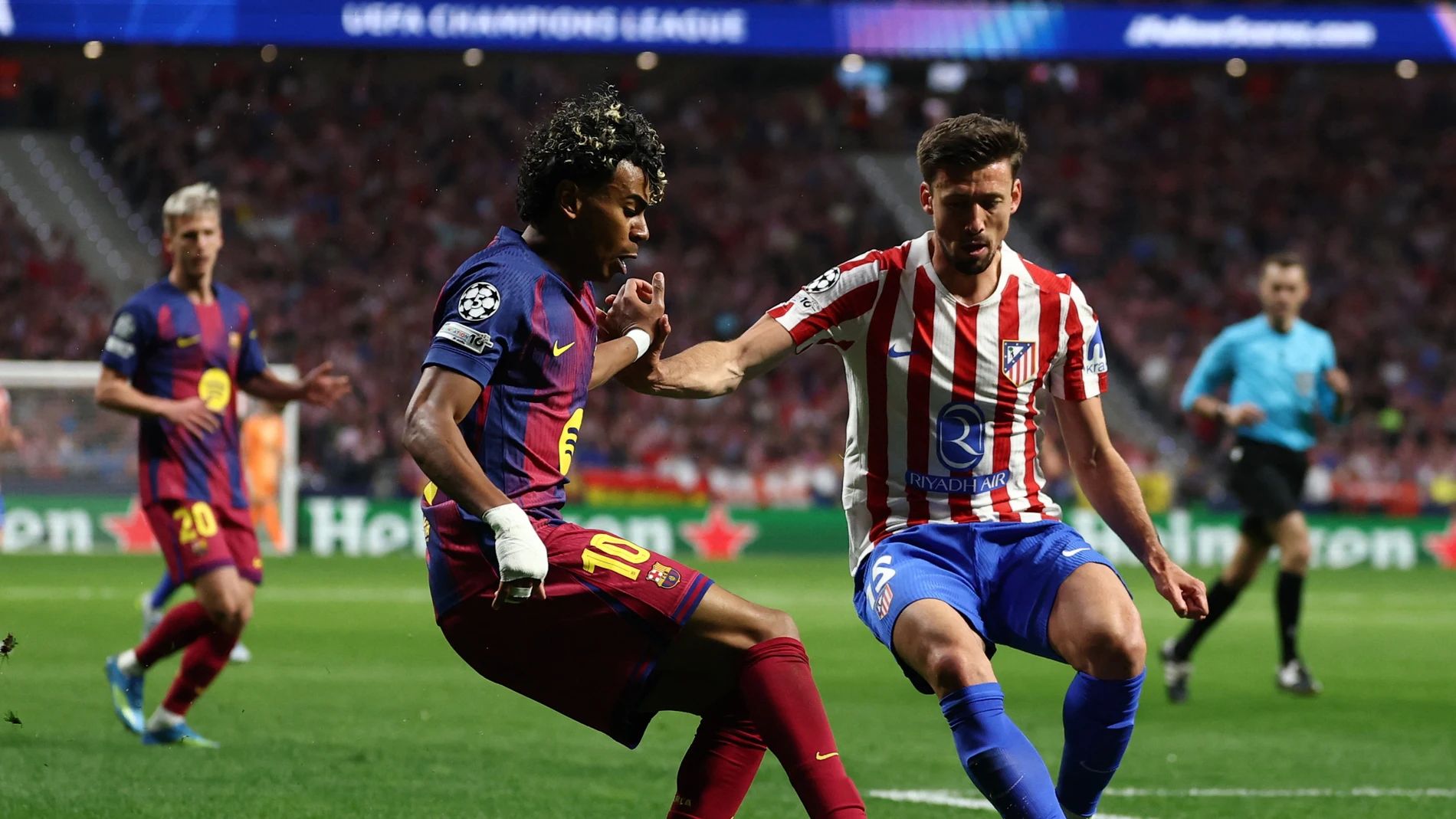 Barcelona Player Ratings v Atletico Madrid: Dani Olmo and Lamine Yamal incisive