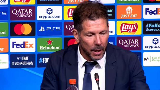 Simeone pays tribute to Griezmann ahead of Barcelona tie