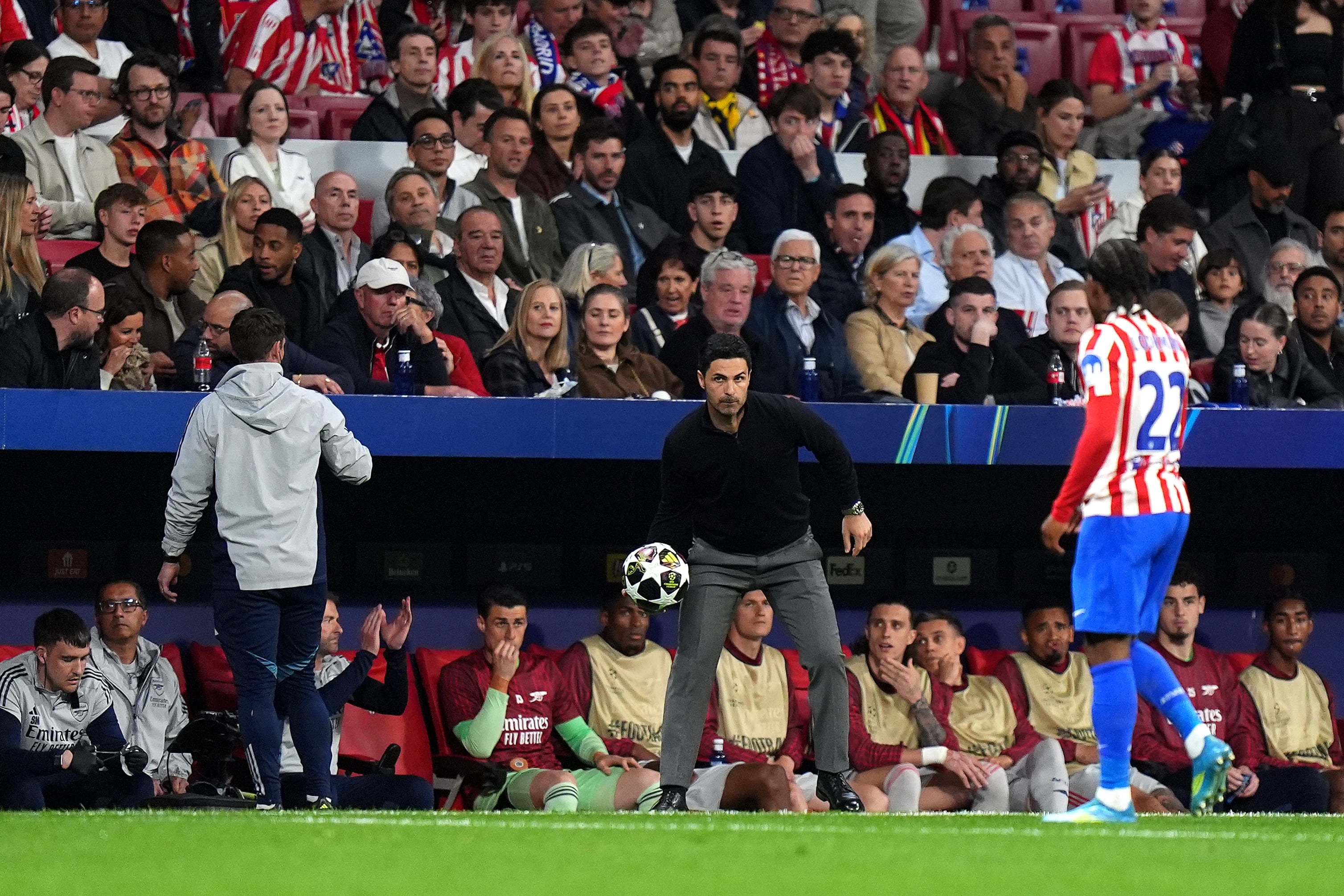“I’m very angry, it’s an obvious penalty” – Arsenal manager Mikel Arteta slams VAR call during Atletico Madrid draw