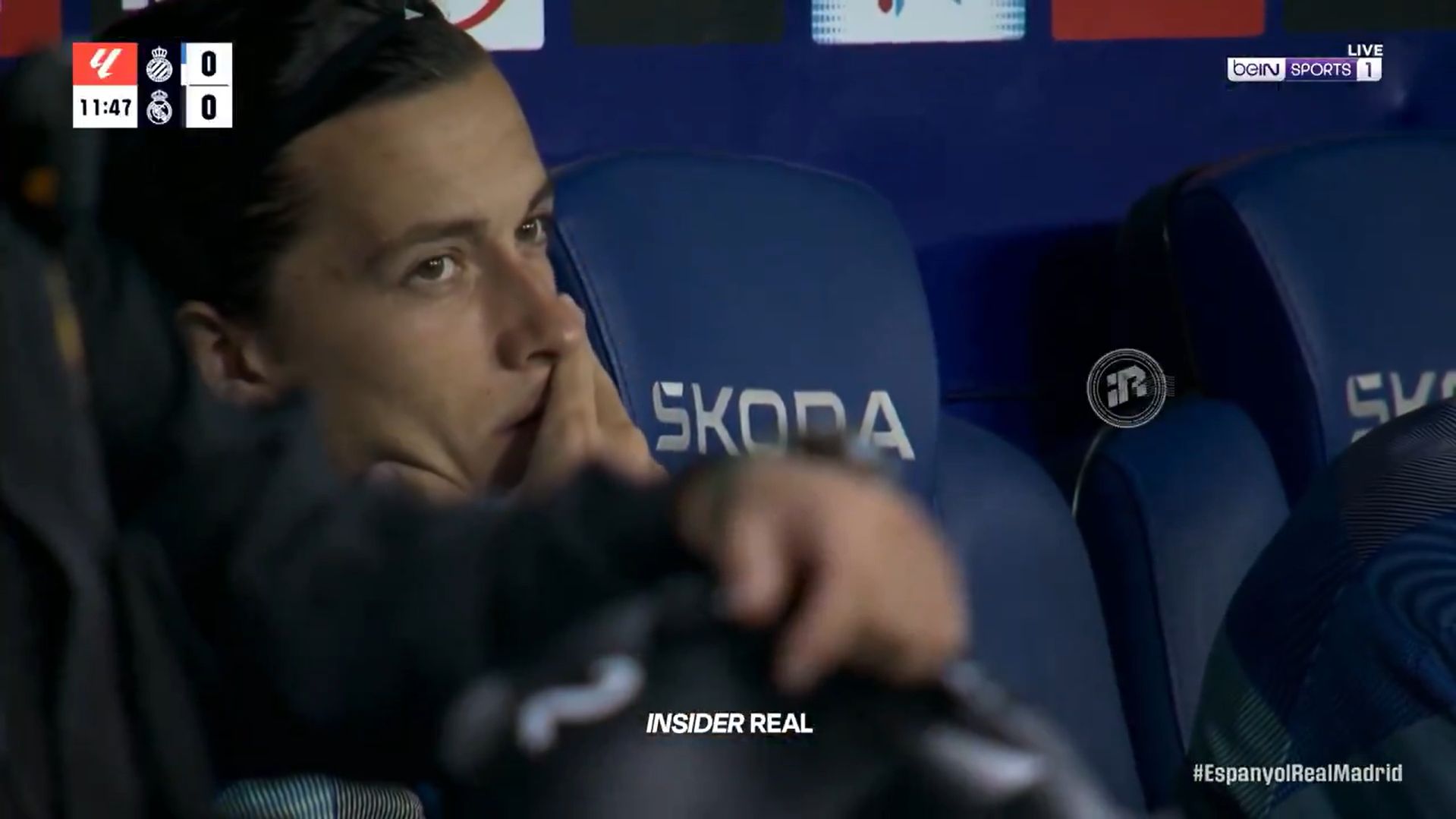 VIDEO: Real Madrid defender’s reaction to Alvaro Arbeloa snub goes viral