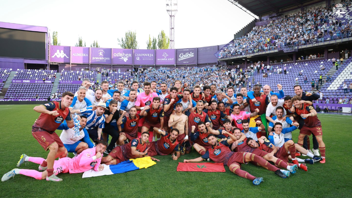 RC Deportivo de La Coruna return to La Liga after 8-year absence after securing Segunda promotion