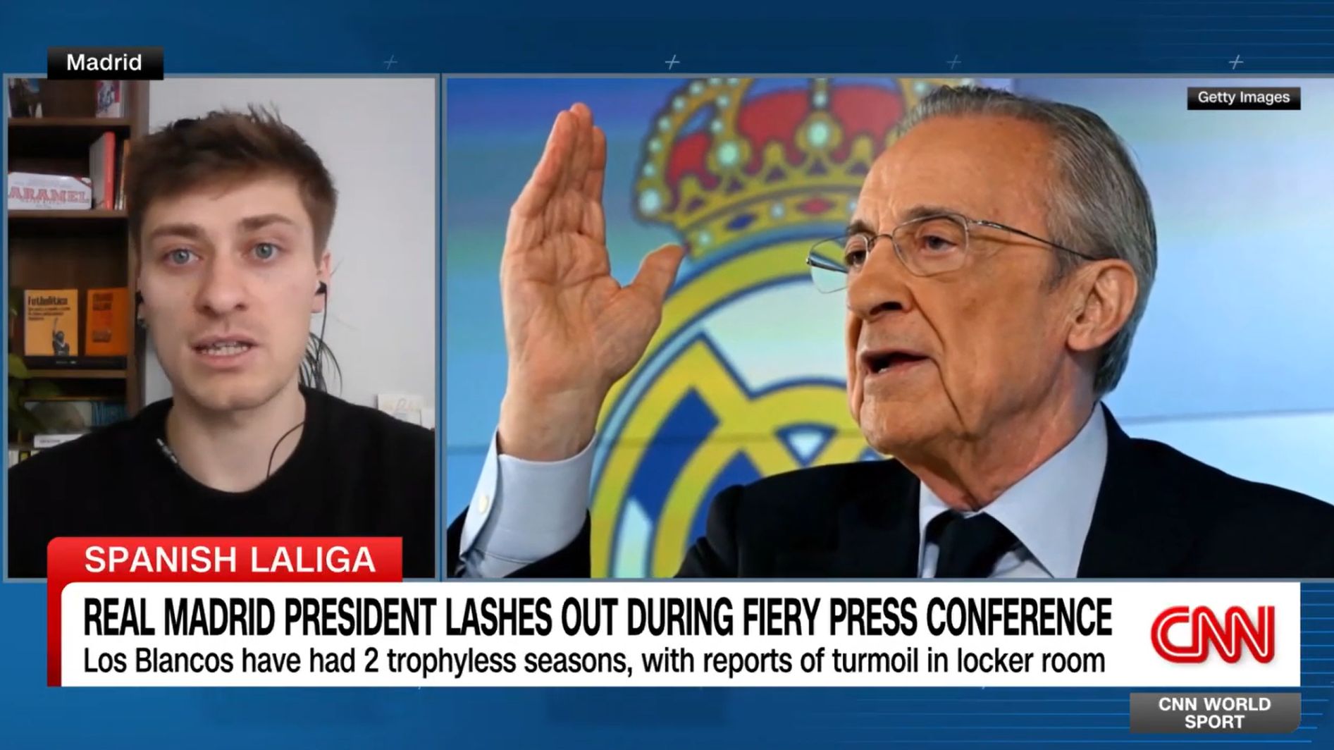 Football España x CNN: Florentino Perez’s incredible press conference and What it means for Real Madrid