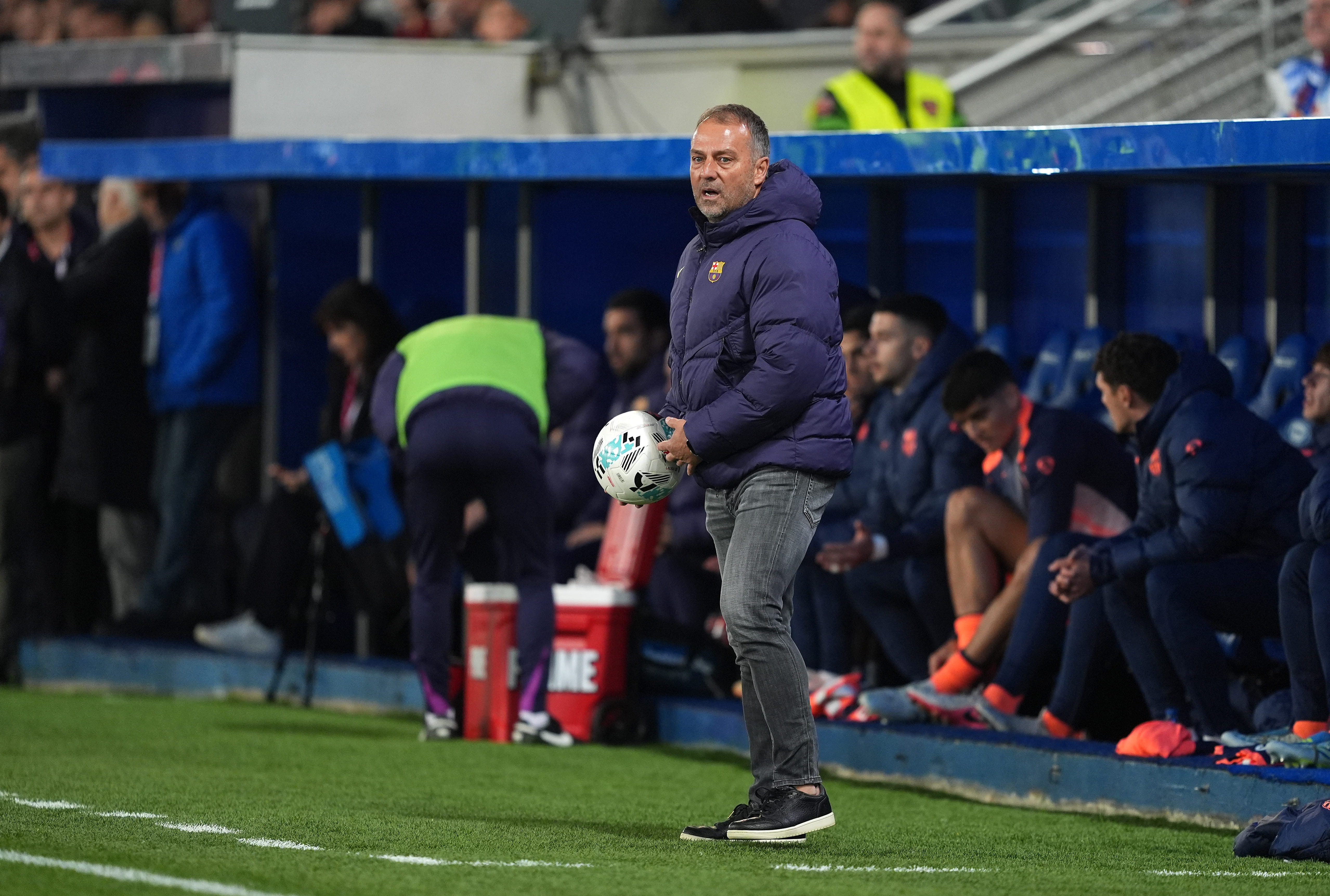 Hansi Flick pleased with performance of Barcelona debutant in Alaves defeat